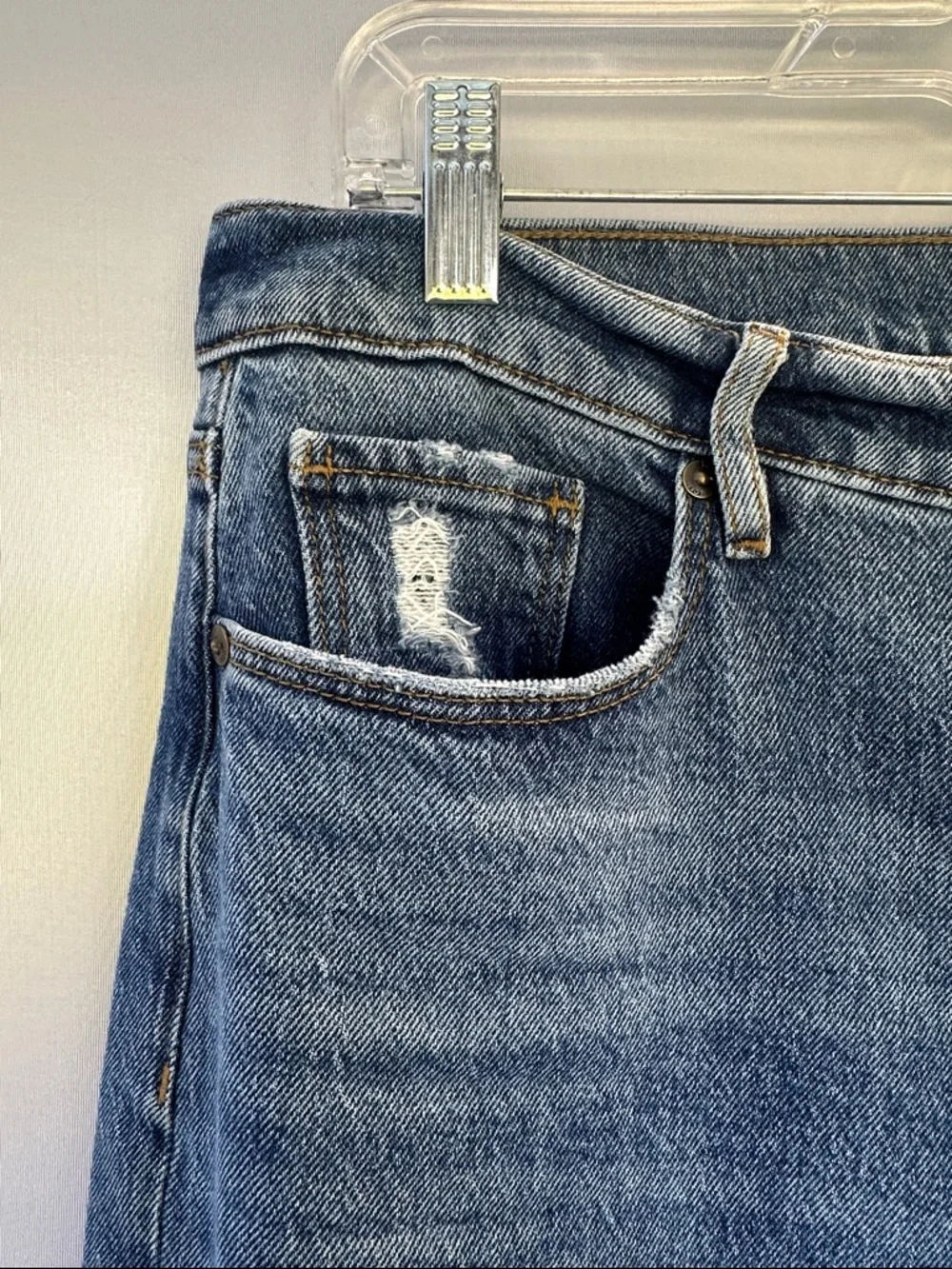 Loft Classic 90s Straight Leg Blue Jeans Size 30